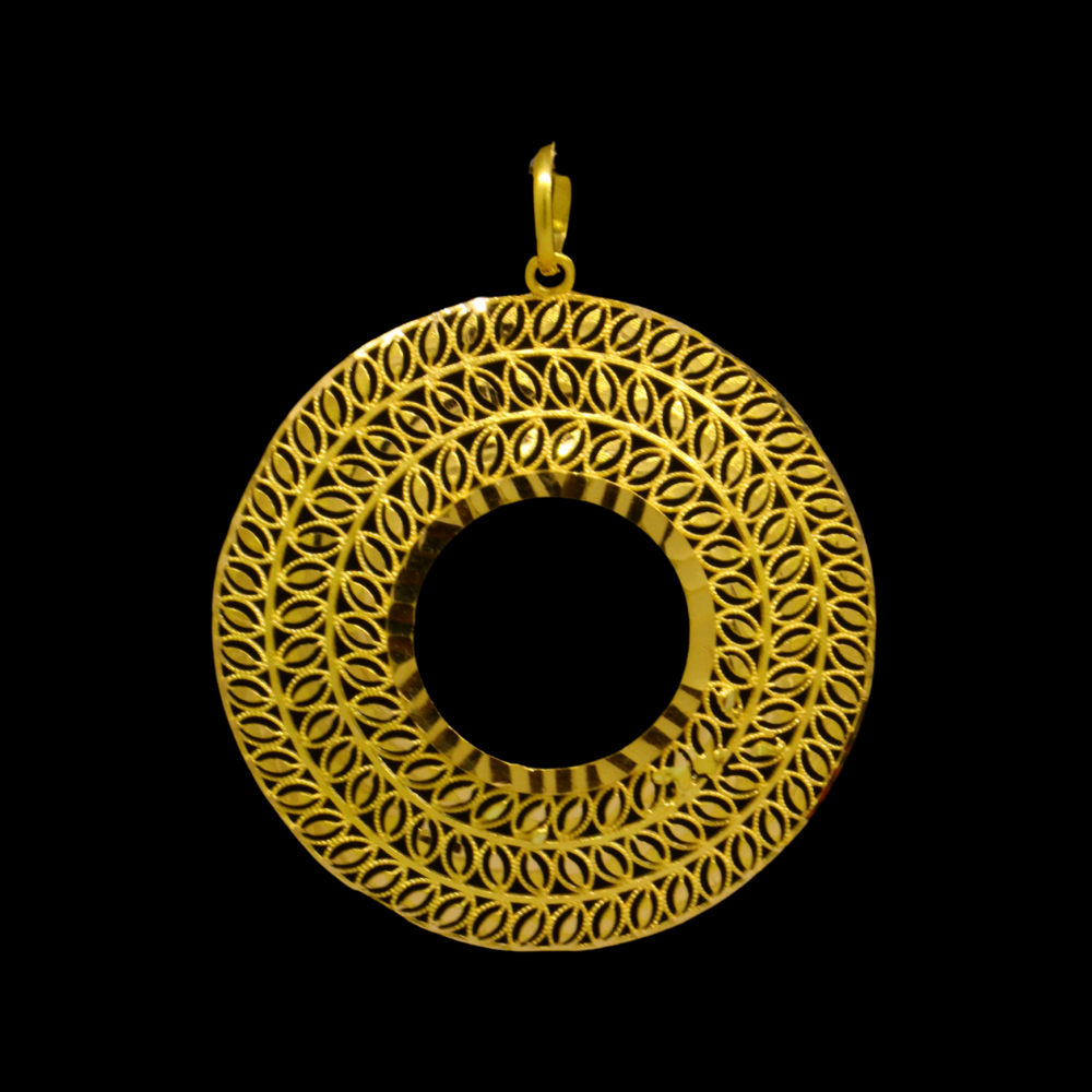 21K Gold Coin Frame – SW24229